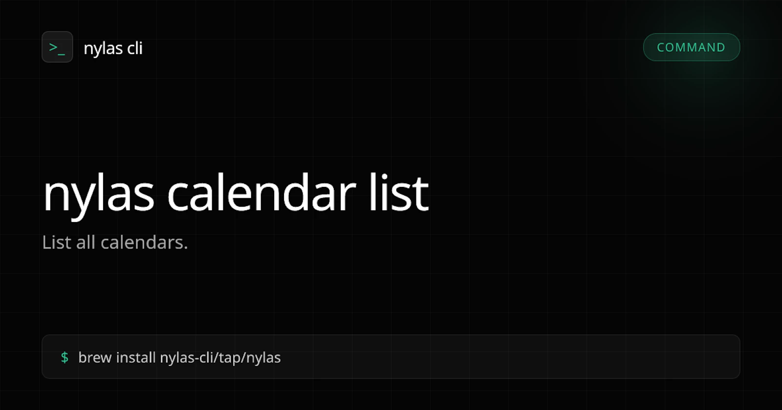 Nylas CLI screenshot 5