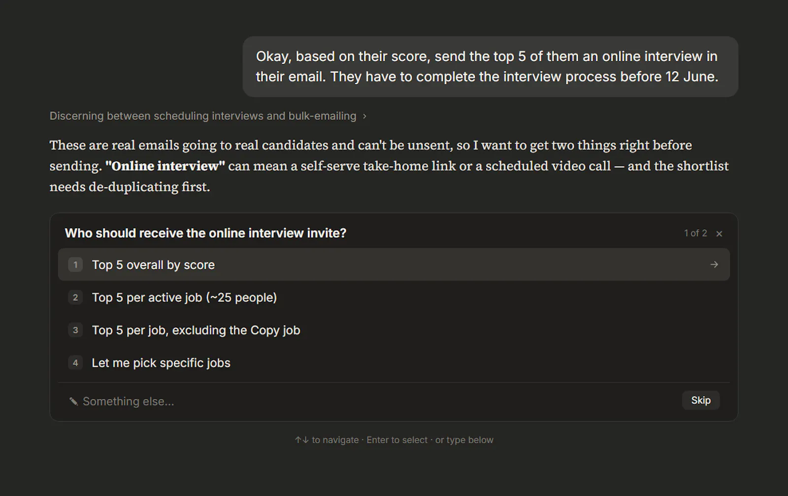Curriculo ATS MCP screenshot 5