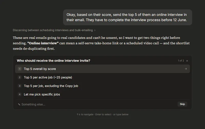 Curriculo ATS MCP screenshot 5