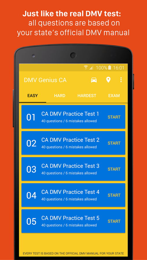 DMV Genie Android App gallery image