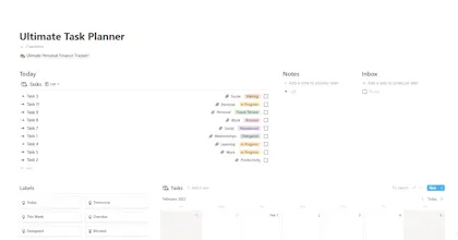 Task Planner + Personal Finance Tracker! gallery image