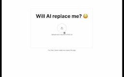 Will AI replace me? media 1