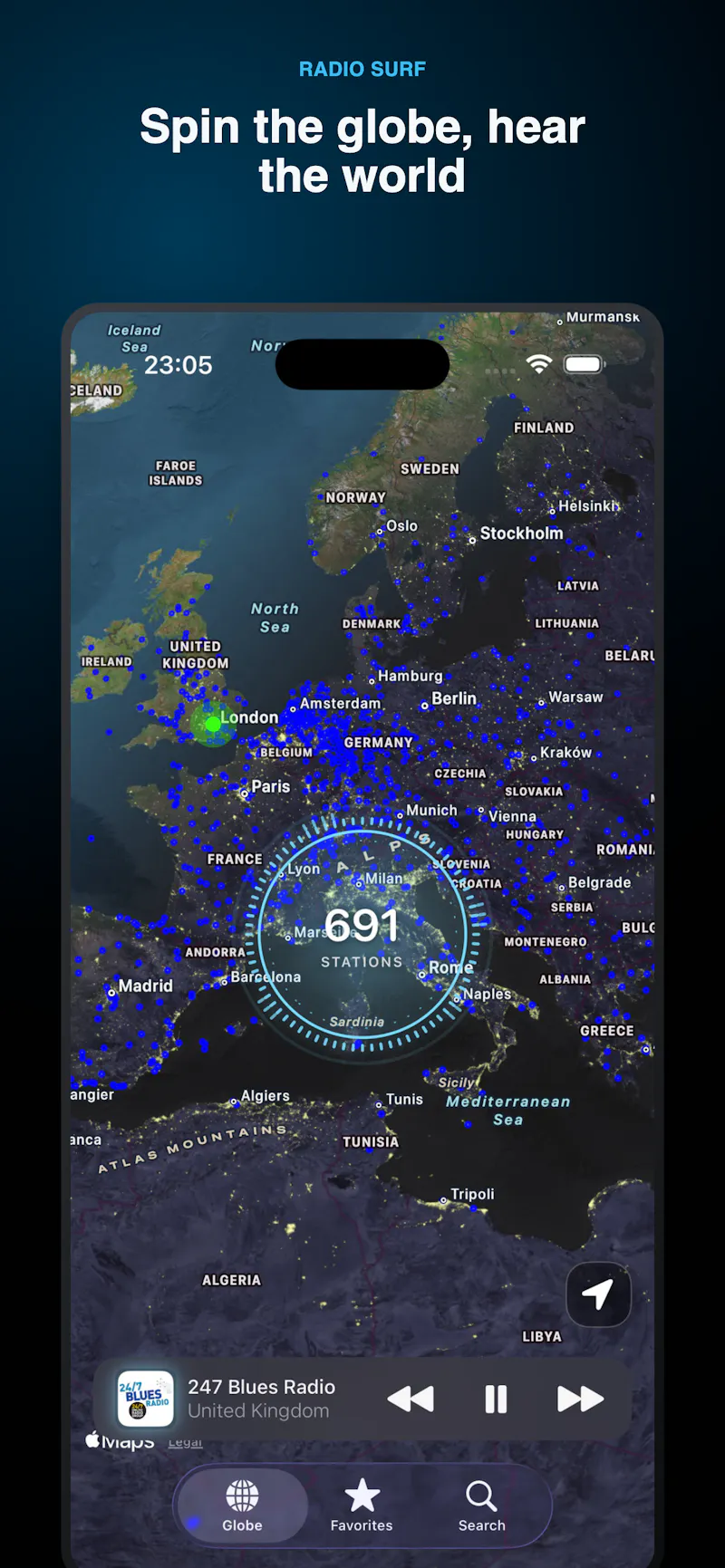 Radio worldwide screenshot 2