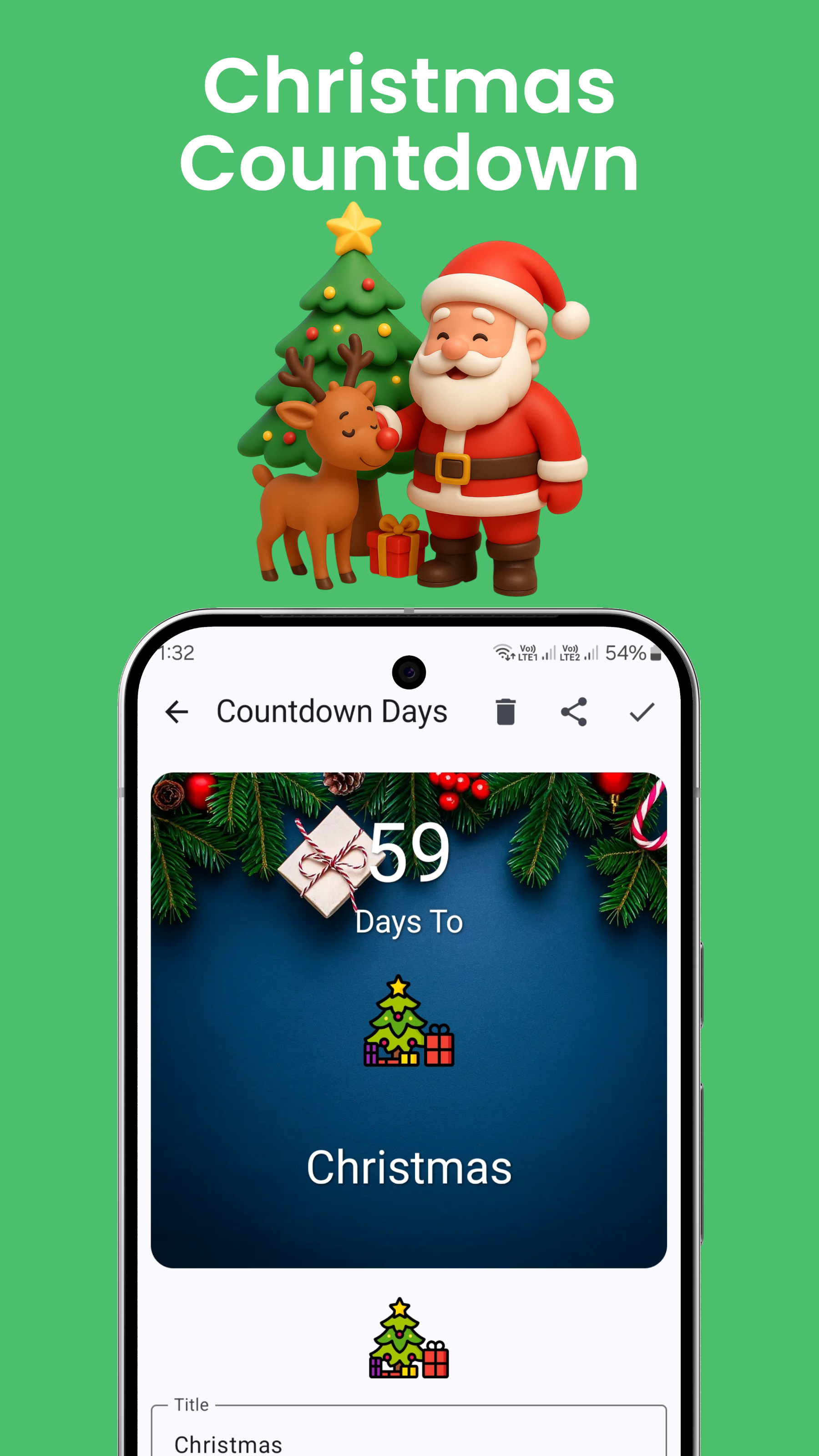 Countdown Days with Widgets - Screenshot 3 preview