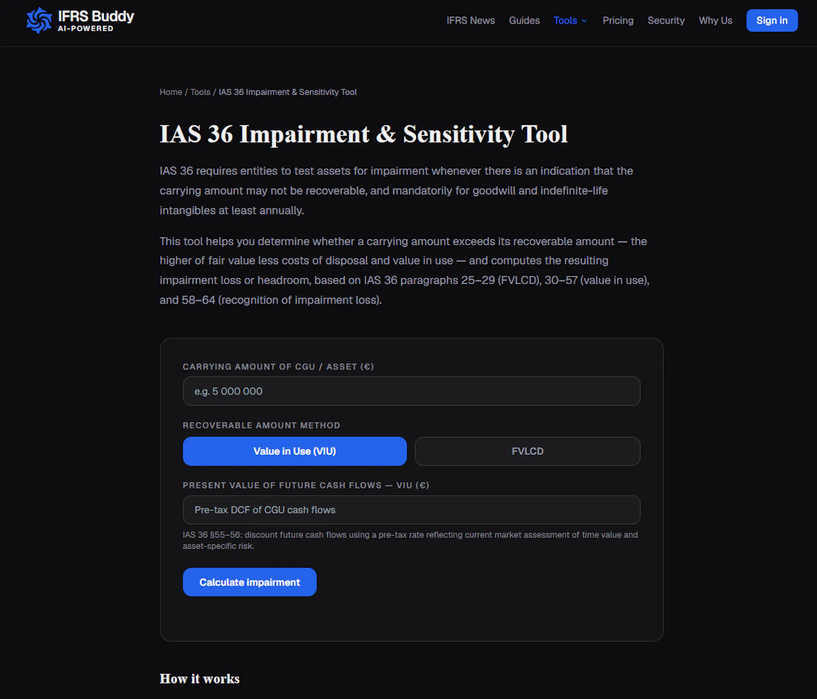 IFRS Buddy screenshot 3