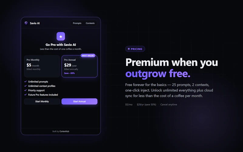 Savio AI screenshot 5