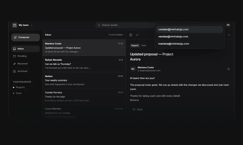 Domailo screenshot 2