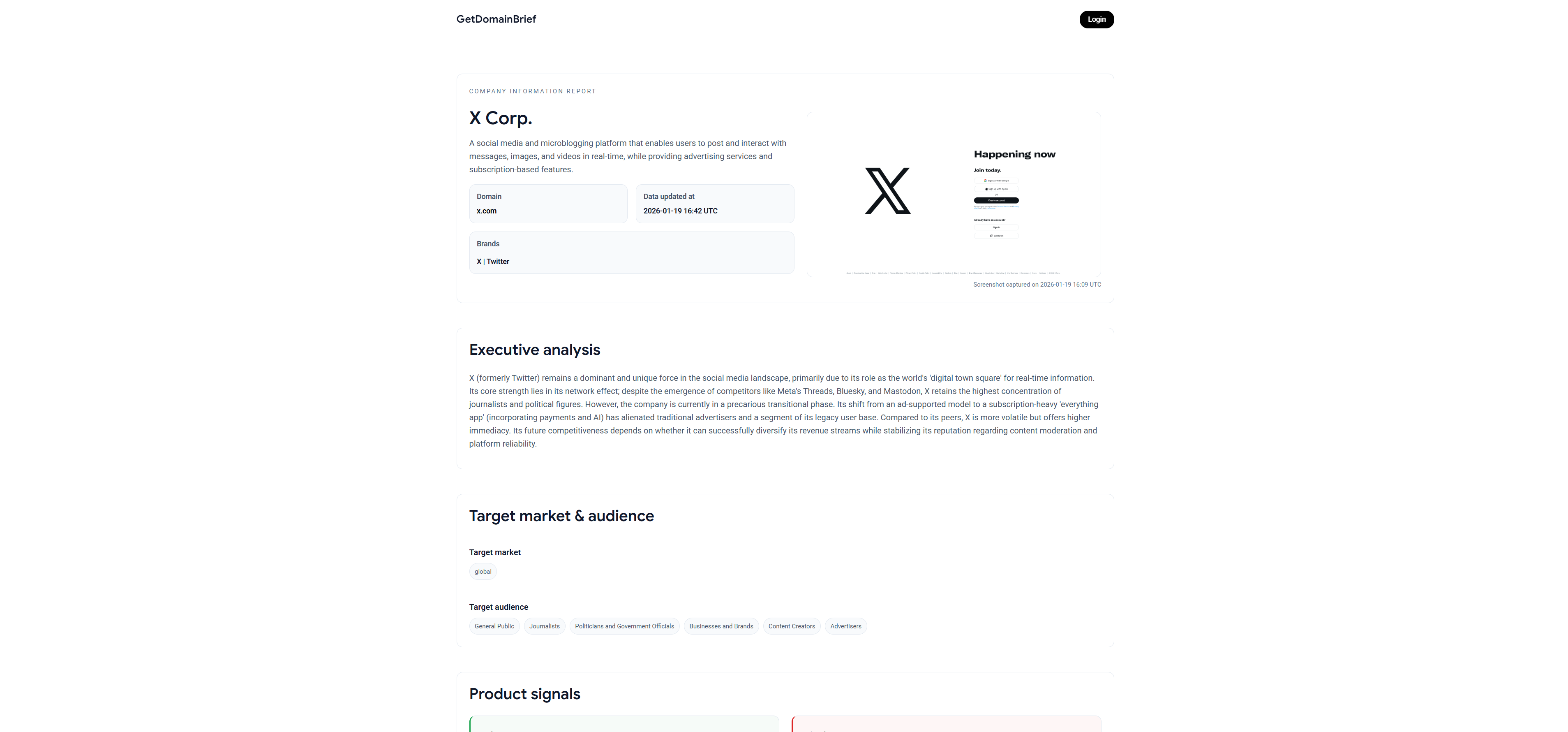 GetDomainBrief gallery image