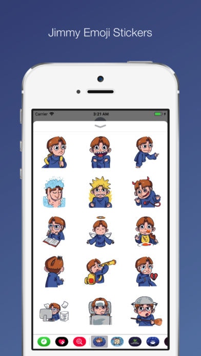Jimmy Emoji Stickers gallery image