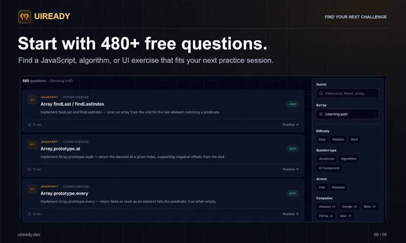 uiready.dev screenshot 5