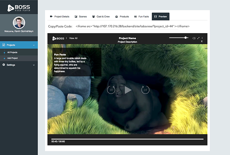 Boss Video Player gallery image