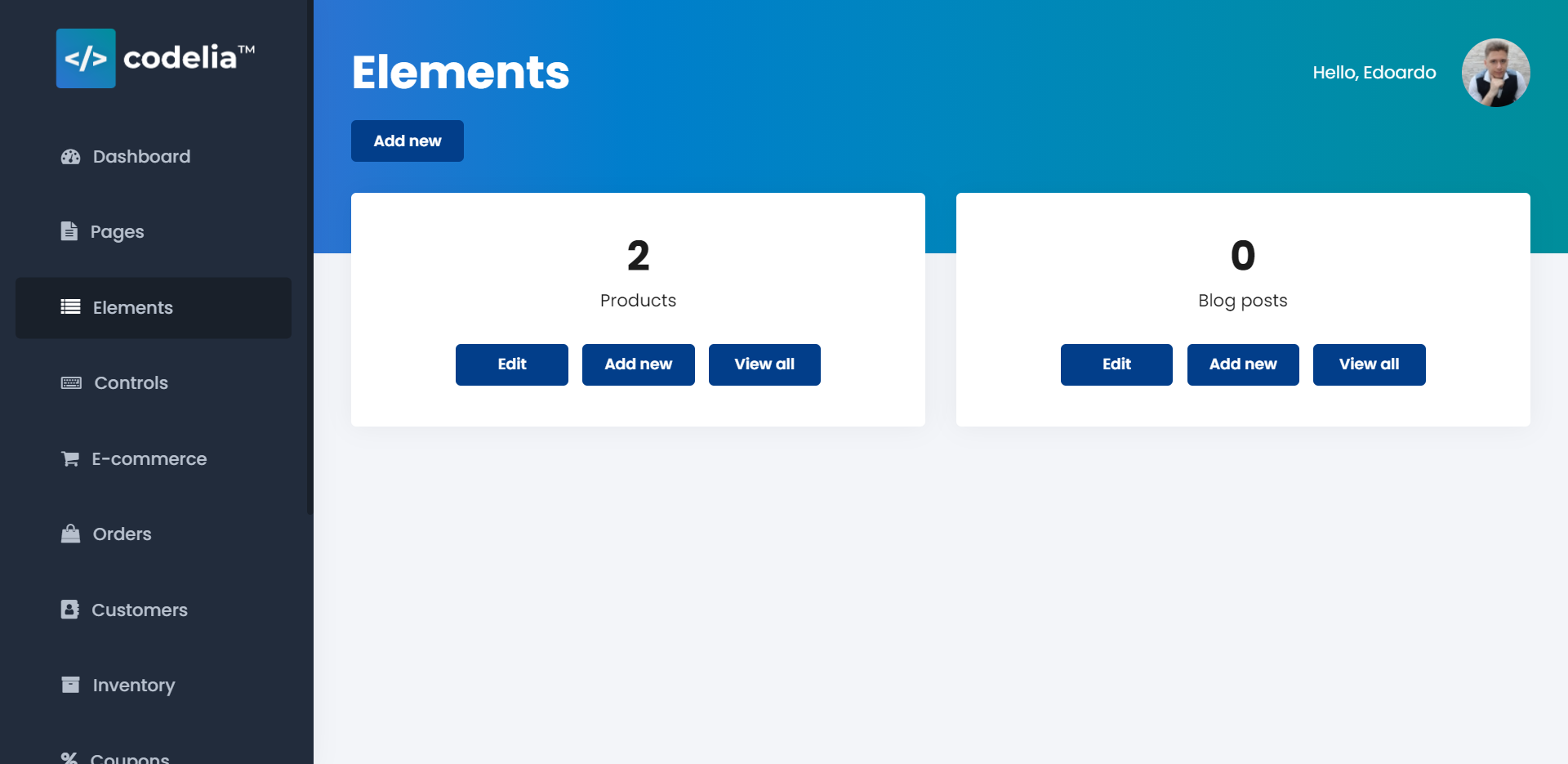 Codelia gallery image