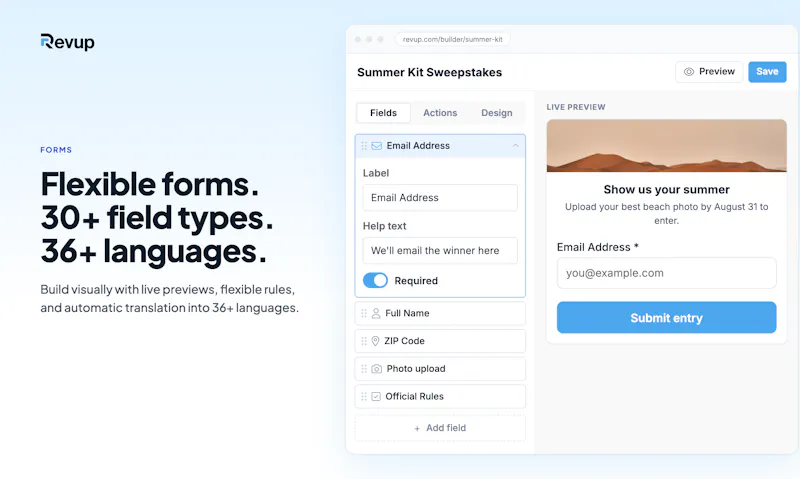 Revup screenshot 5