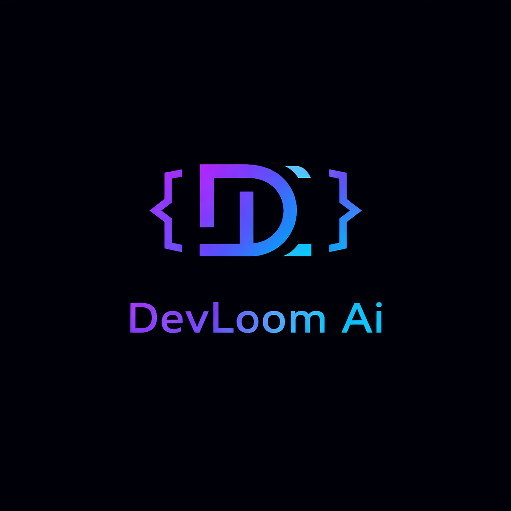 DevLoomAi - Product Hunt launch logo and brand identity