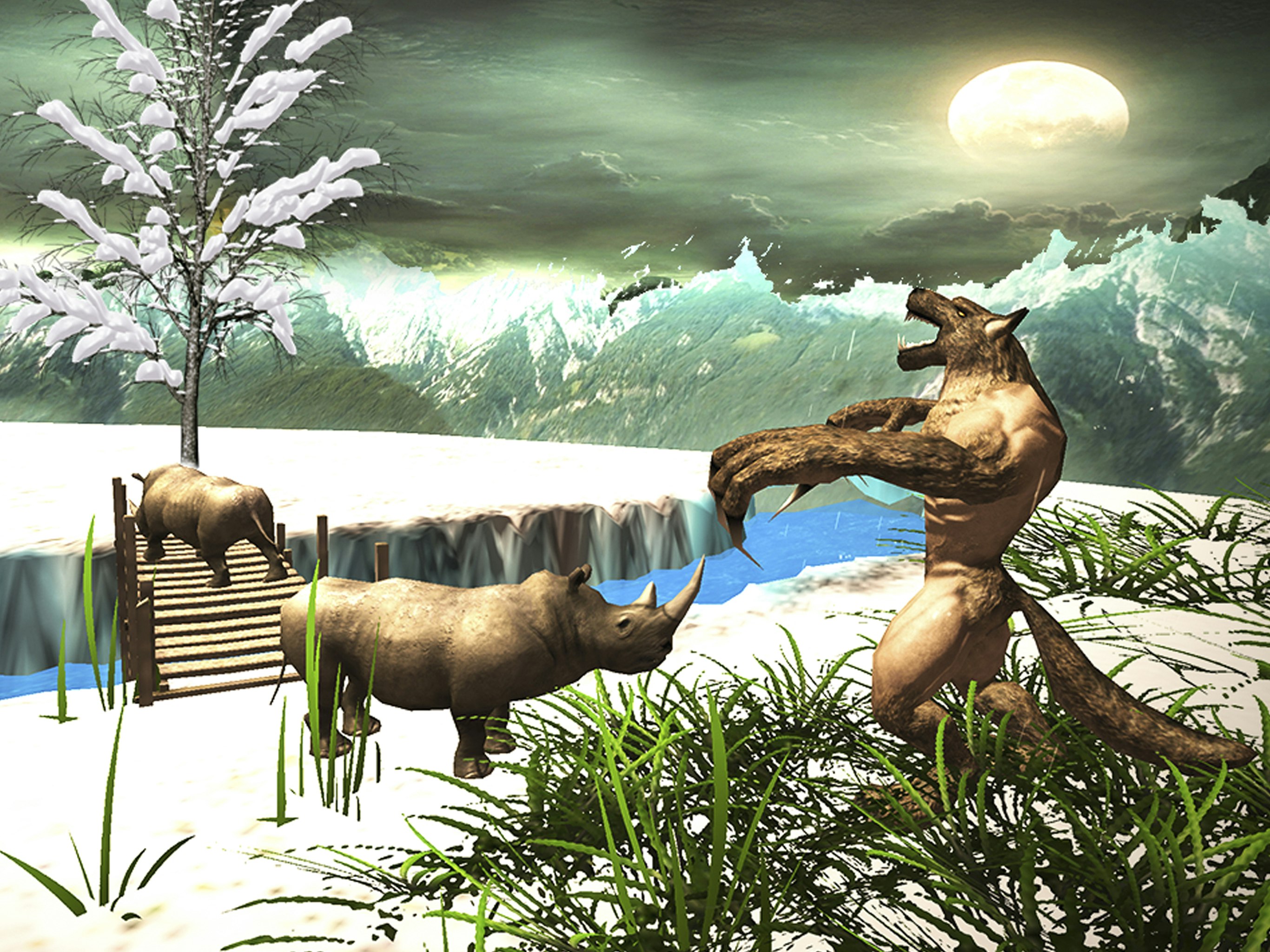 Jungle WereWolf Revenge Horde Survival Game 2017 gallery image