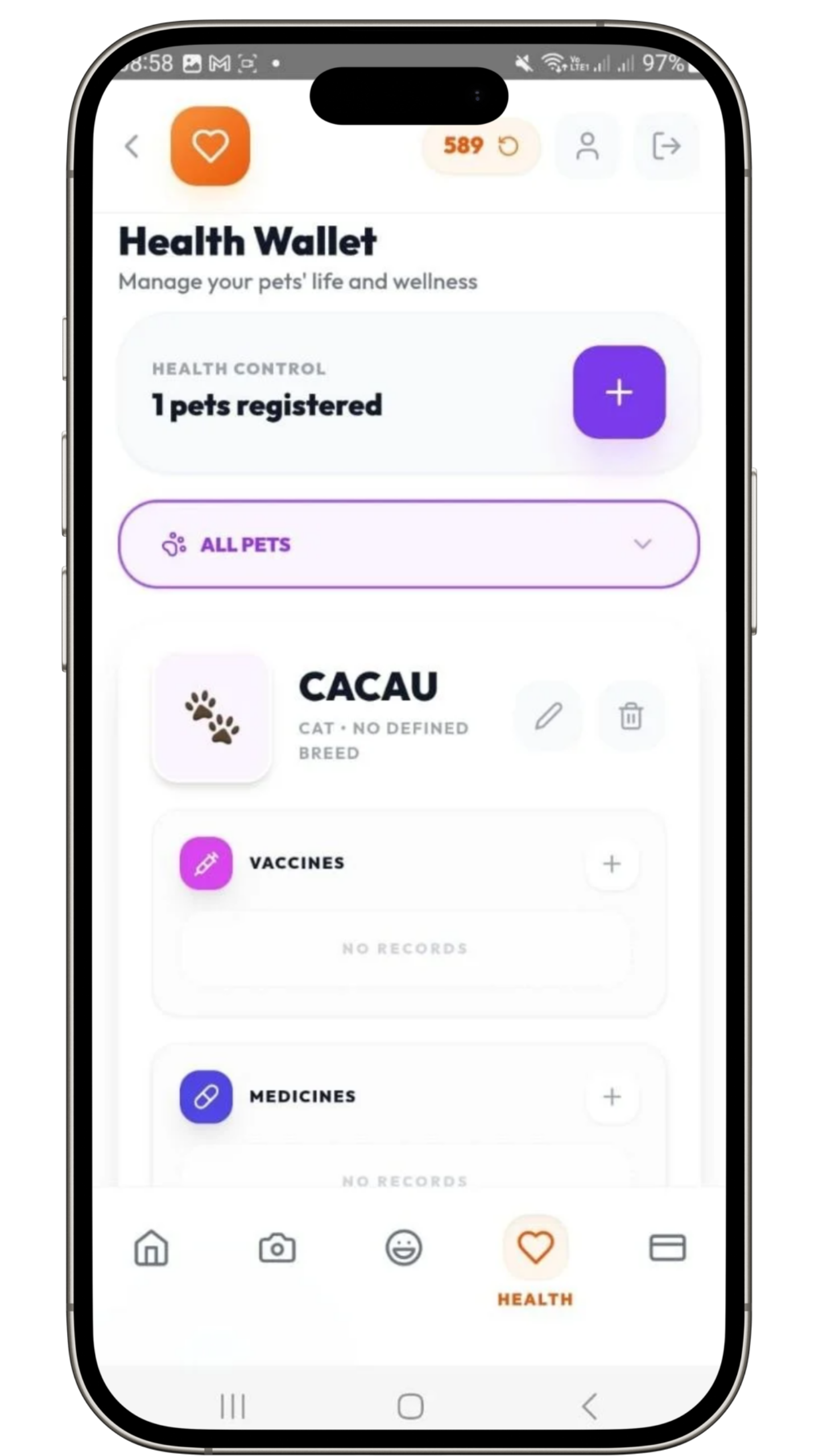 Pet SenS AI - Pet Analyzer gallery image