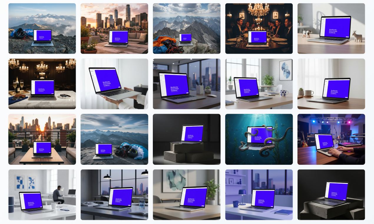 RandomMockups - AI Mockup Generator - Screenshot 5 showing product features and functionality