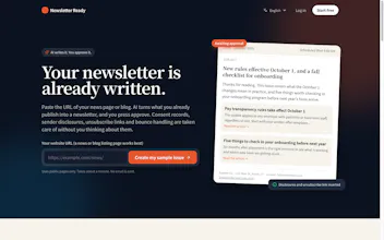 Newsletter Ready gallery image
