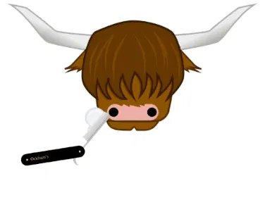 Shaving Yak Sticker Pack