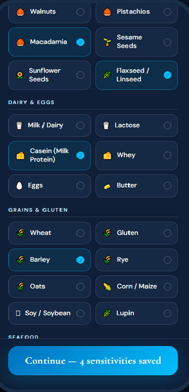 Product Check - Screenshot 2 showing product features and functionality
