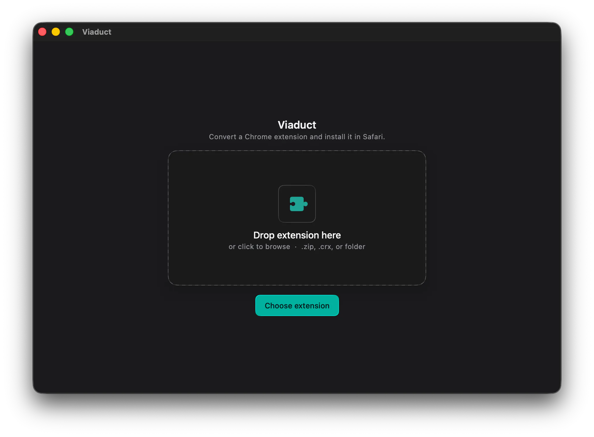 Viaduct Chrome Extensions in Safari gallery image