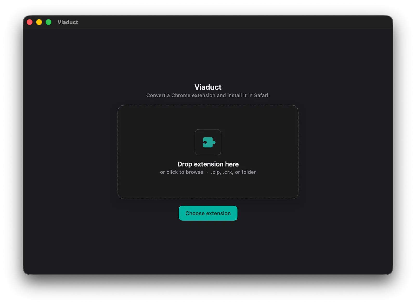 Viaduct Chrome Extensions in Safari screenshot 2