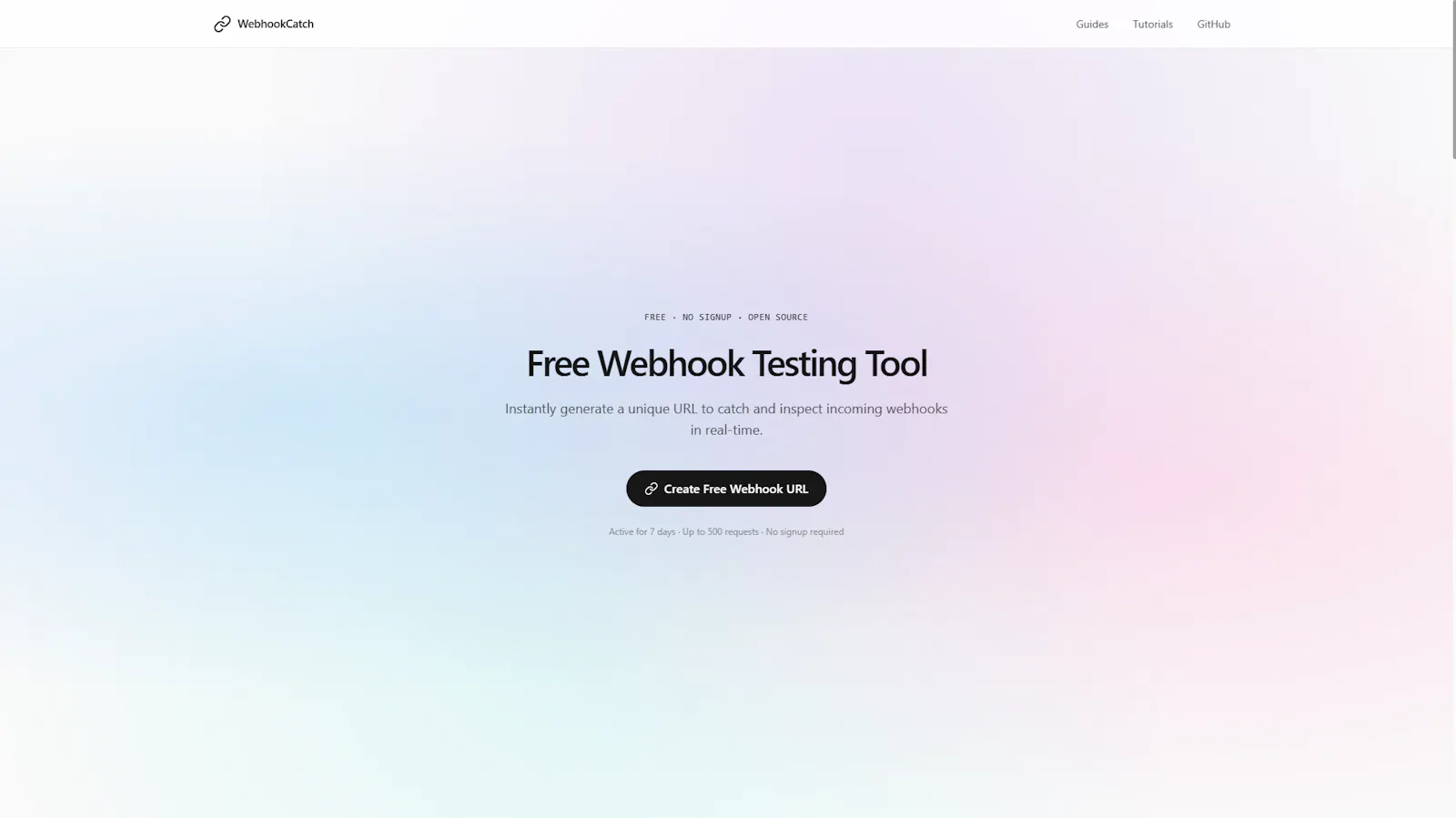 WebhookCatch screenshot 1