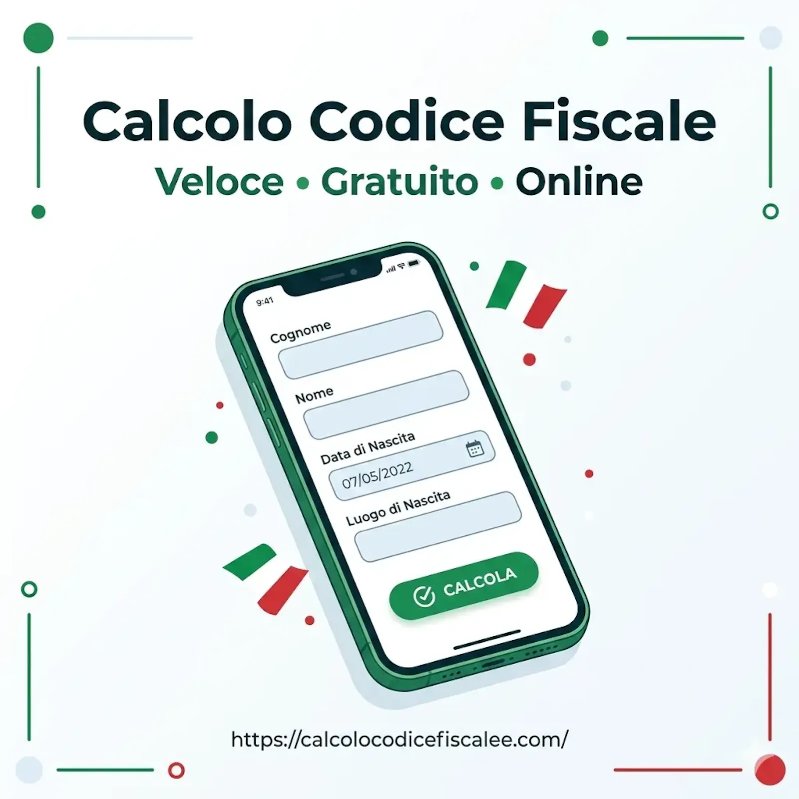 calcolo codice fiscale screenshot 1