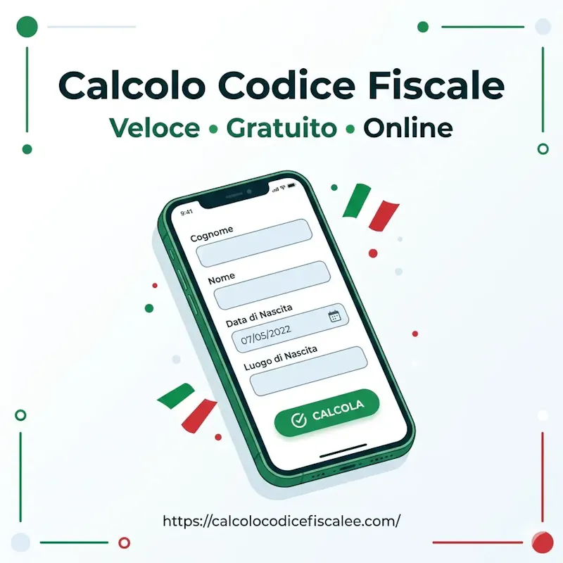 calcolo codice fiscale screenshot 1