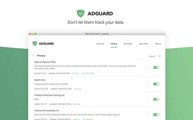 AdGuard for Safari gallery image