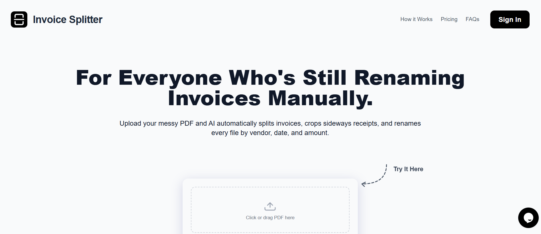 Invoice Splitter gallery image