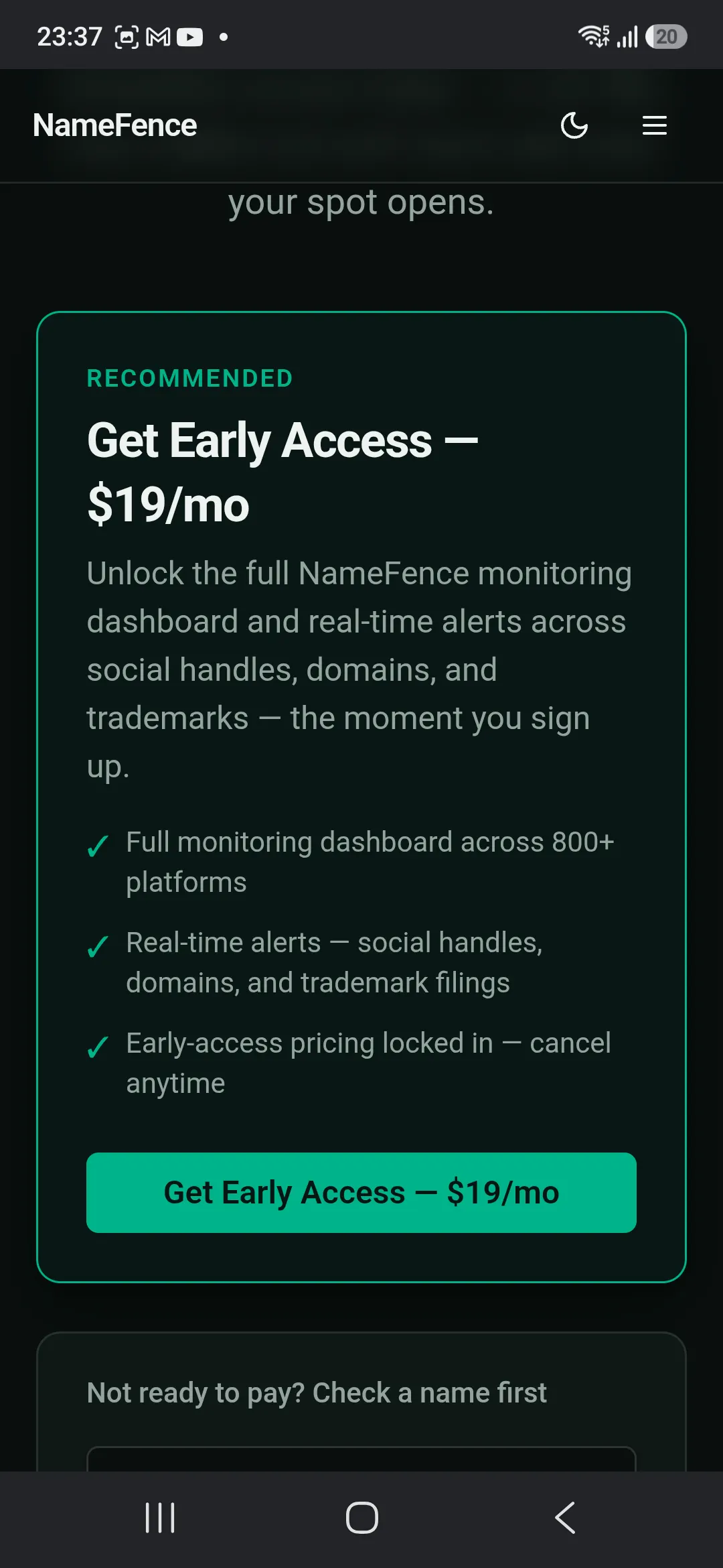 NameFence gallery image