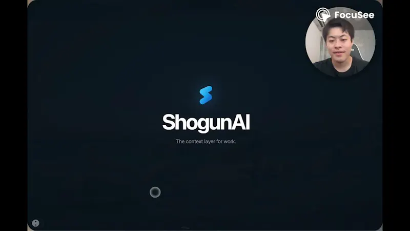 ShogunAI screenshot 1 (video preview)