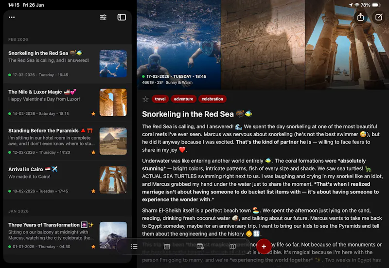 The Log screenshot 3
