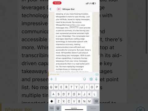 WhisperBot for WhatsApp gallery image