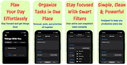 Things With You-Daily Planner gallery image