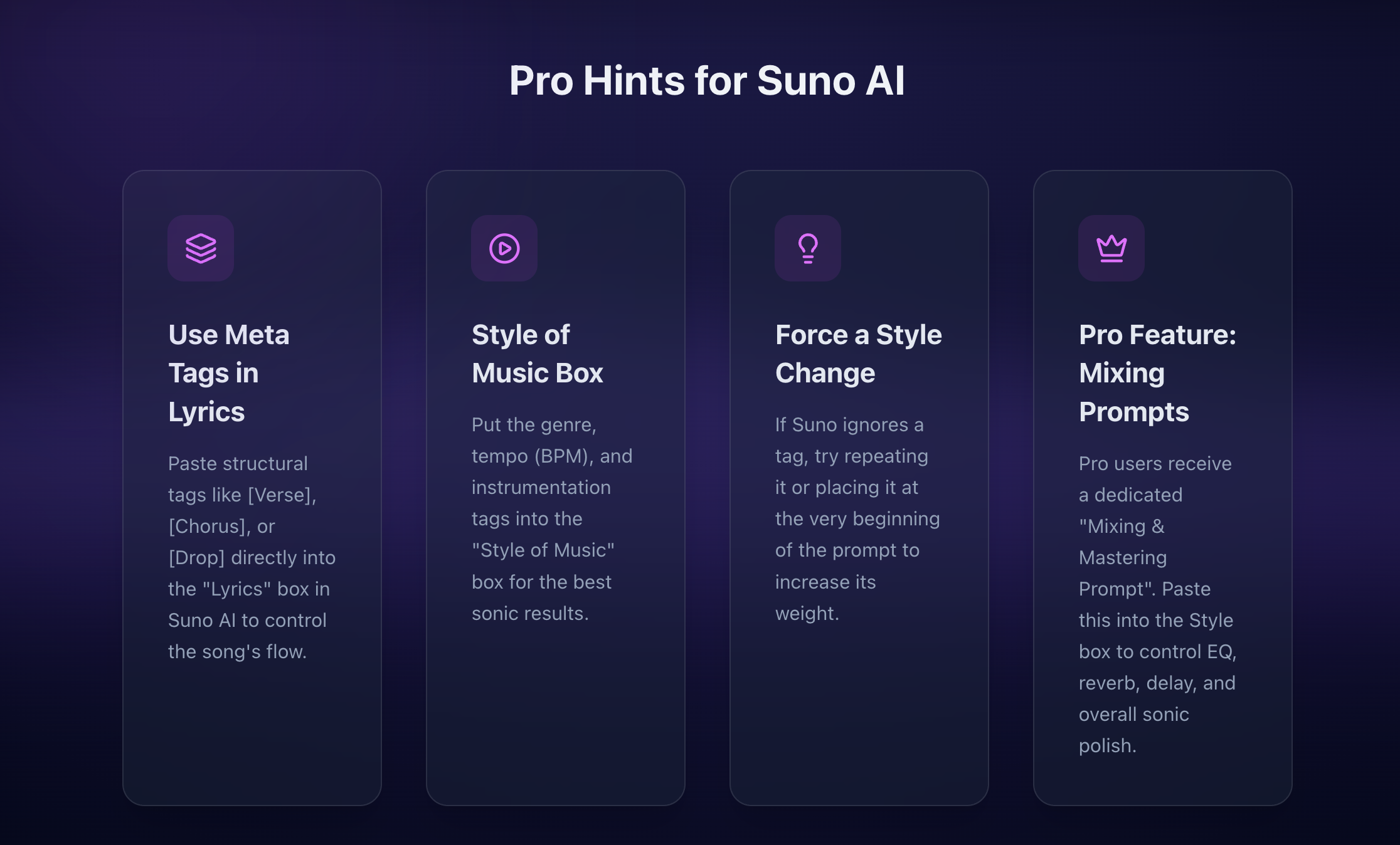 Suno Prompt Arranger gallery image