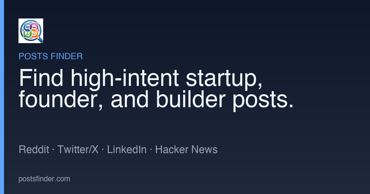Posts Finder gallery image