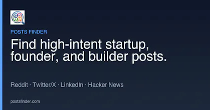 Posts Finder gallery image