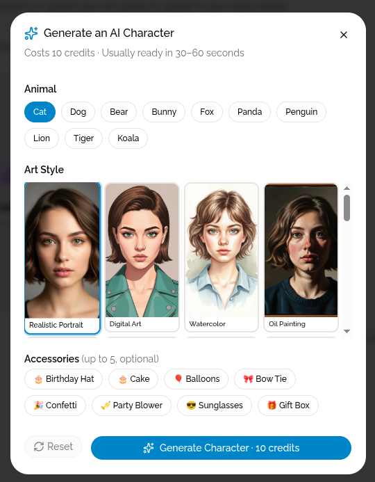 Wishverse - Personalised AI Video Wishes gallery image