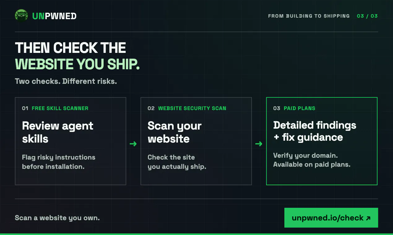 UNPWNED Skill Scanner gallery image