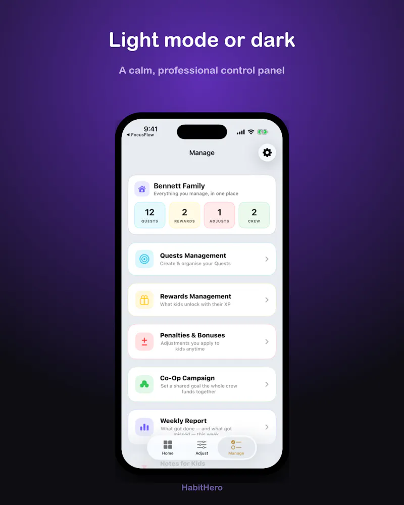 HabitHero - Gamified Chores screenshot 4
