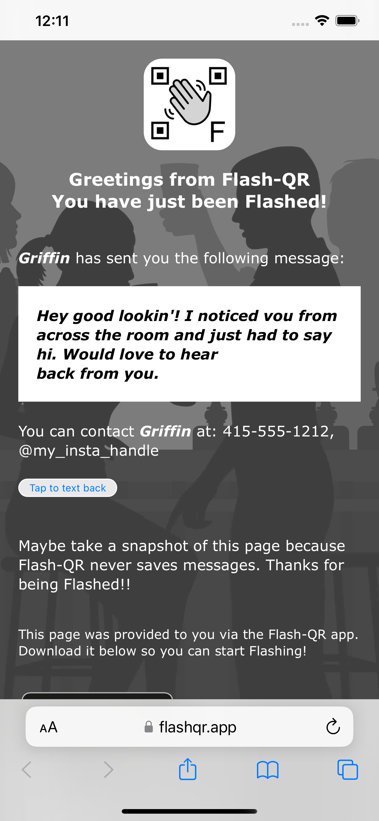 Flash-QR media 3