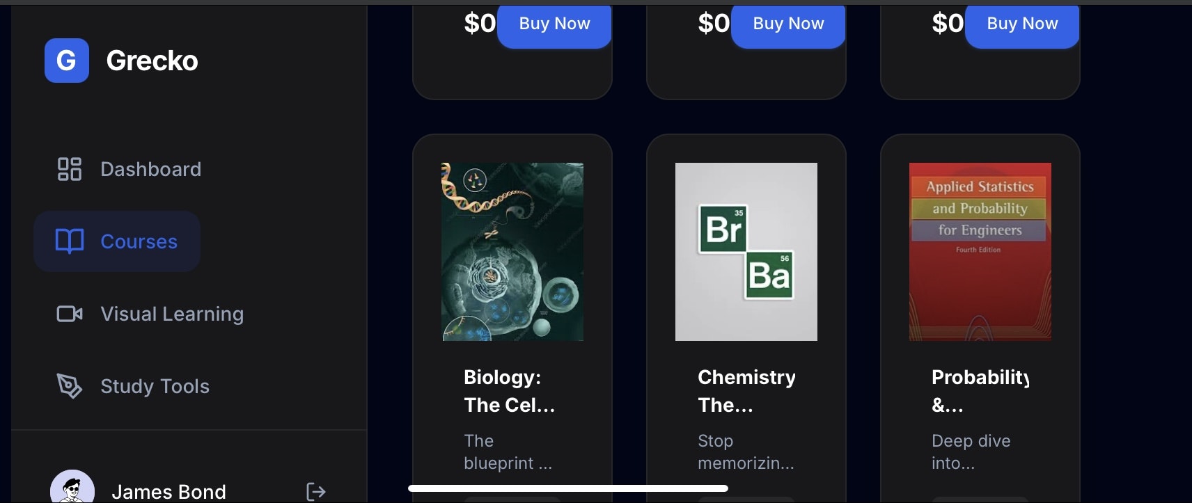 Grecko - Screenshot 2 showing product features and functionality
