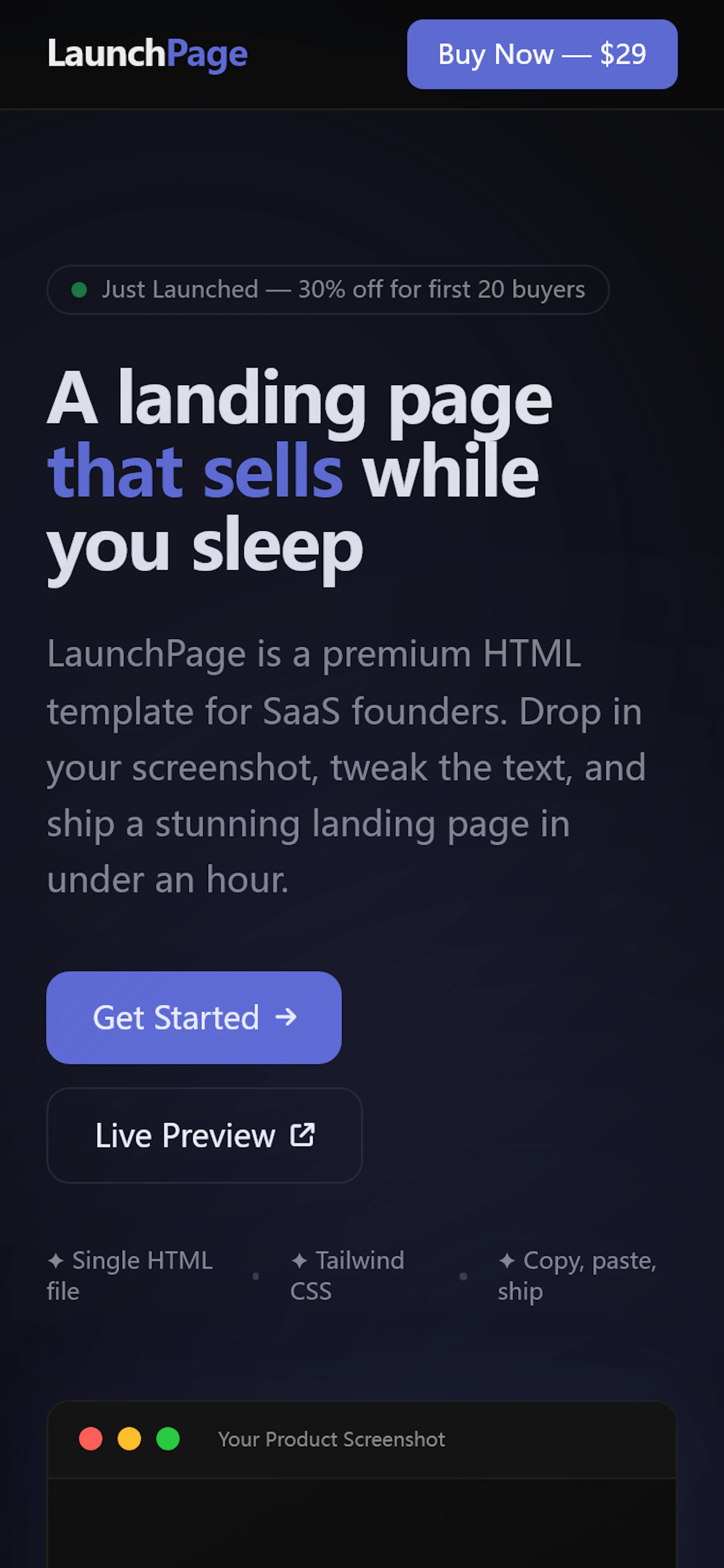 LaunchPage  screenshot 4