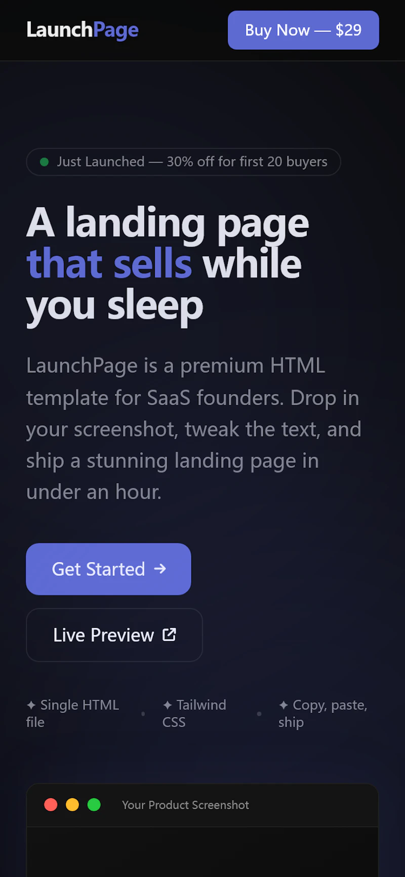 LaunchPage  screenshot 4