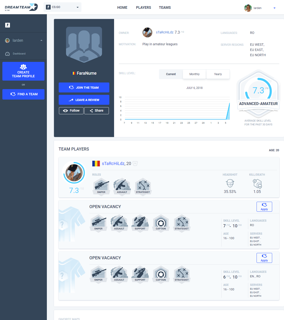 DreamTeam gallery image