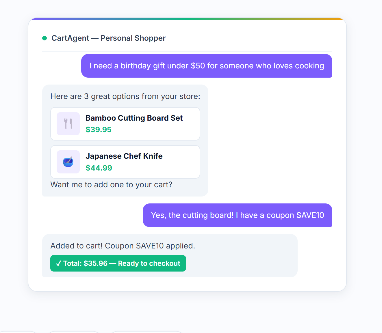 Agentic ecommerce gallery image