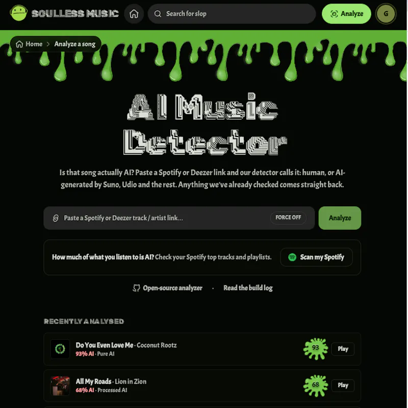 Soulless Music screenshot 3
