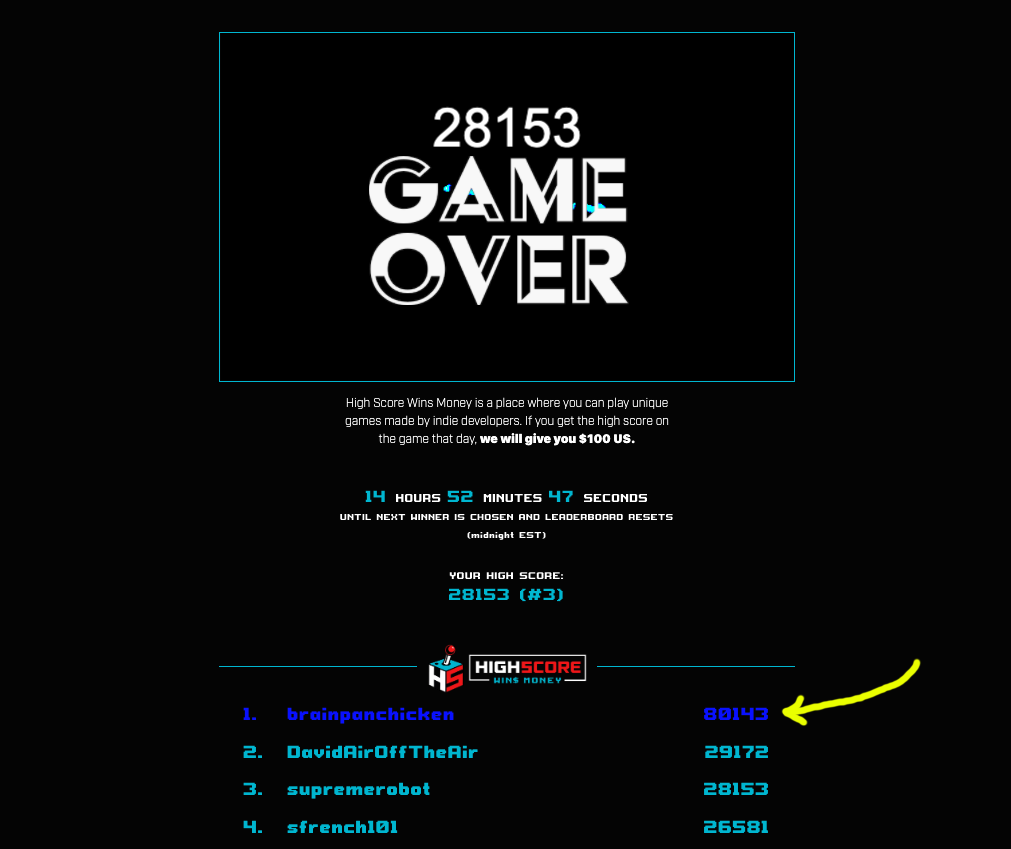 Média Le score élevé gagne de l'argent - Jeu indésirable décontracté avec un prix en espèces quotidien pour un score élevé 3